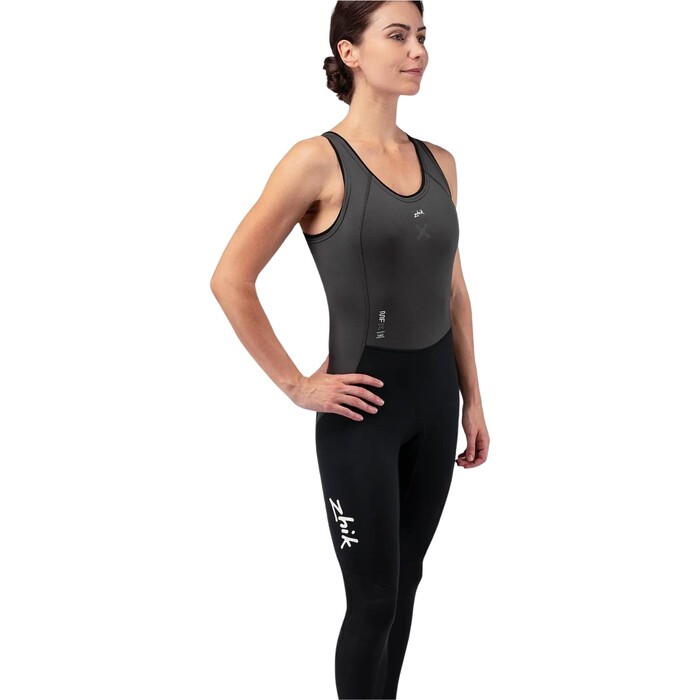 2024 Zhik Womens Microfleece X Skiff Long John Wetsuit SKF-0580 - Black